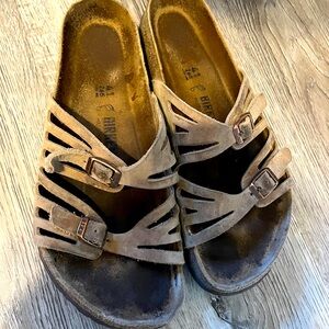 Women’s Birkenstock Granada Soft Footbed Regular Width Size 41